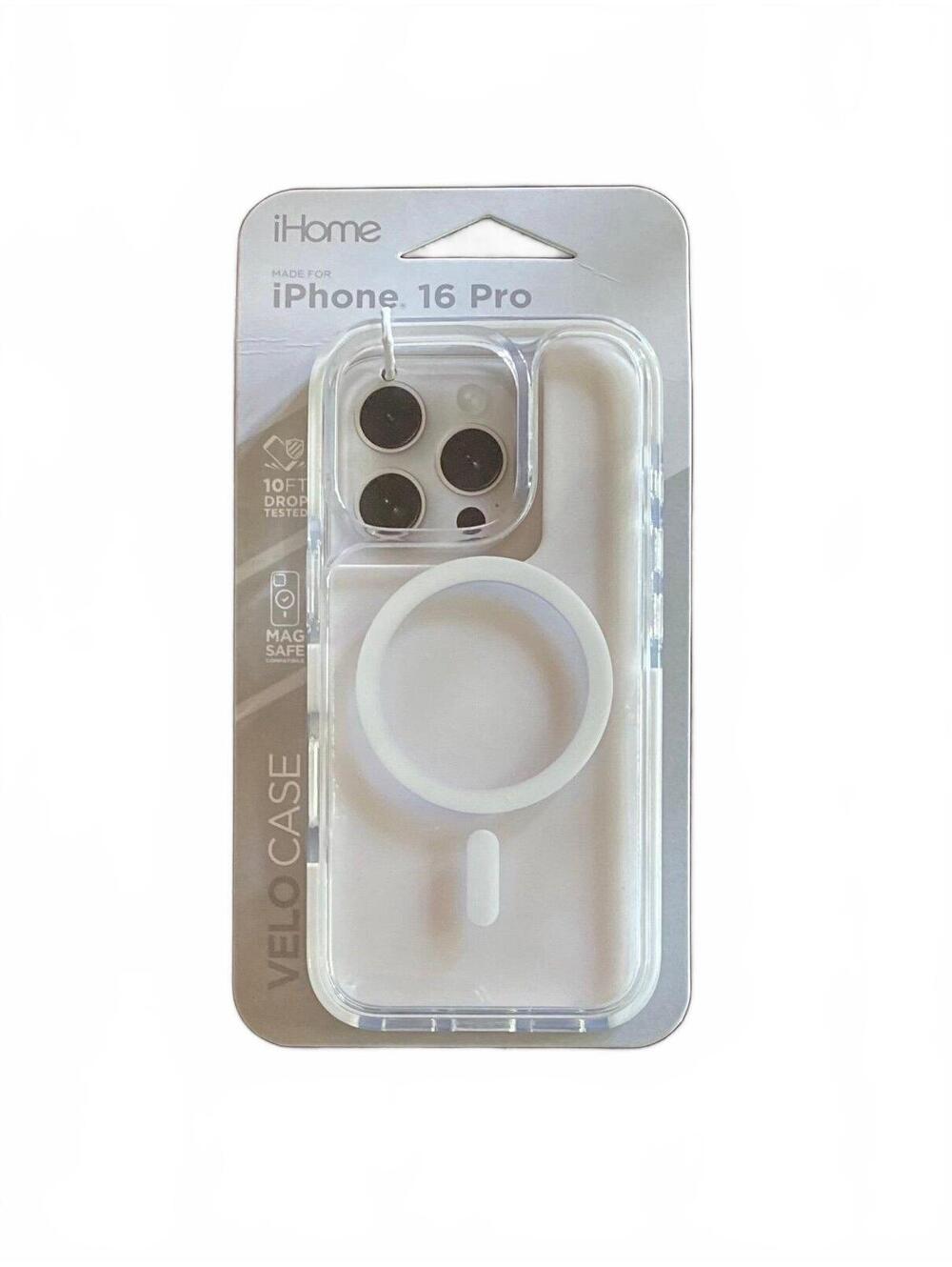 IHome Case for iPhone 16 Pro White